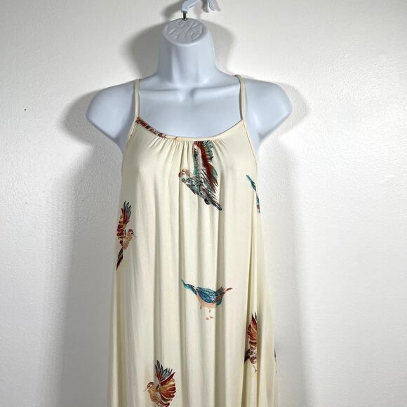 Boys Arrows Dress Small Be Cool Honey Bunny Bird Print Boho Flowy Open Back - Picture 3 of 9